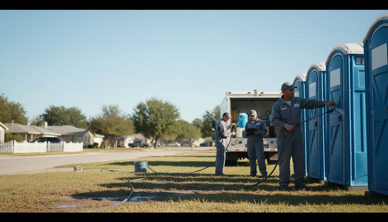 Long-Term Portable Toilet Rental in Chauncey, OH near me